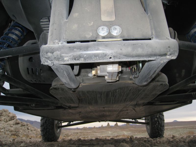 And more damage - OK so rock crawling is NOT recommended at 50mph.